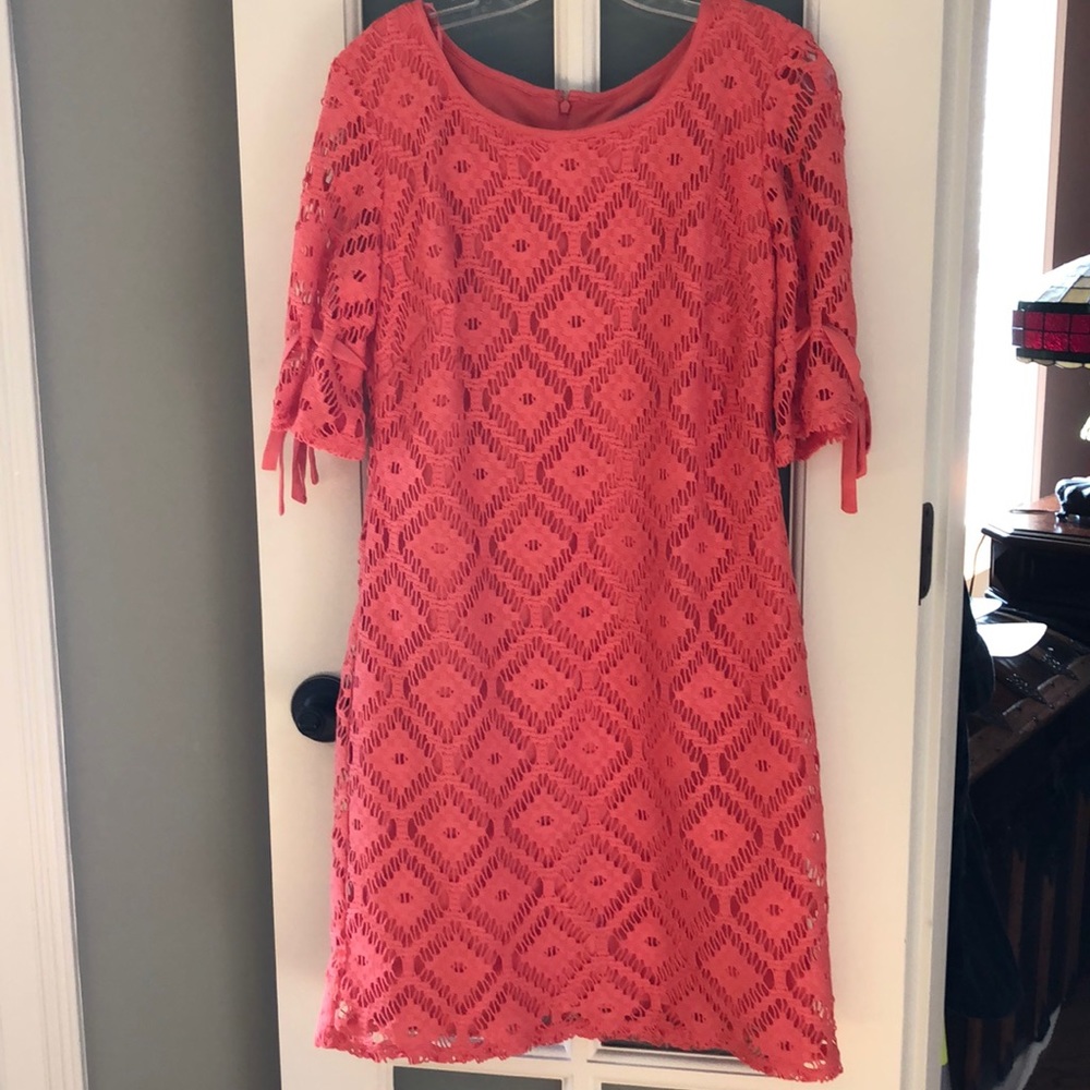 Peach/Coral colored dress Great for Easter 🐣